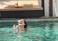 Watch: Hania Aamir’s pool pictures go viral on the internet