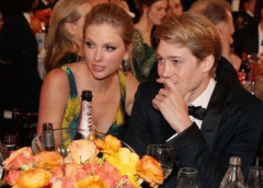 Taylor Swift’s Ex Joe Alwyn Reunites With Co-Star Alison Oliver at GQ Men of the Year Awards